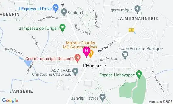 Localisation Mtre Lemee Mélina