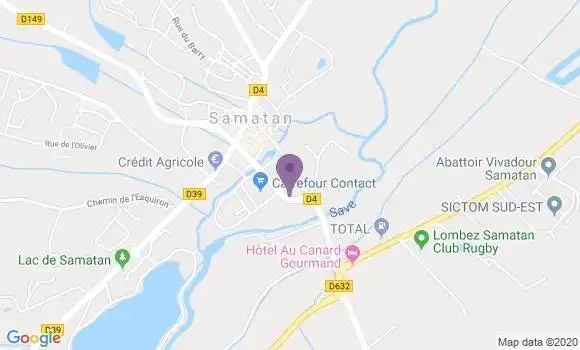 Localisation Mtre Minvielle Laurent