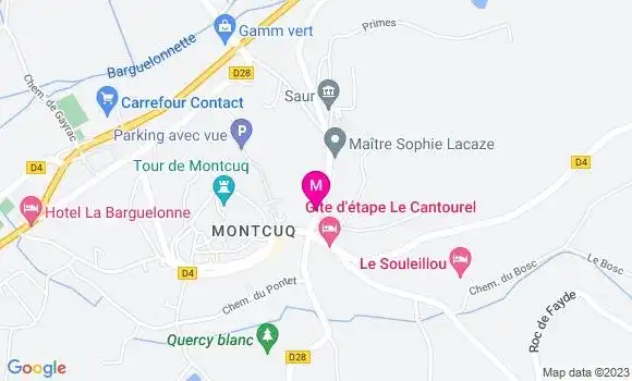 Localisation Mtre Meissonnier Magali