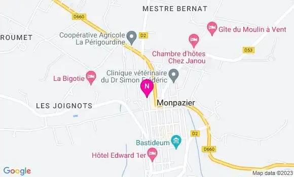 Localisation Mtre Martin Isabelle