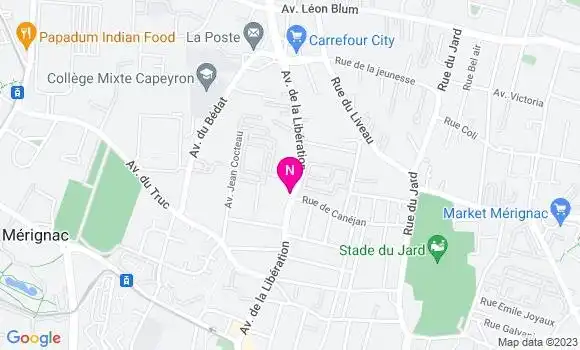 Localisation Mtre Gindre Hubert