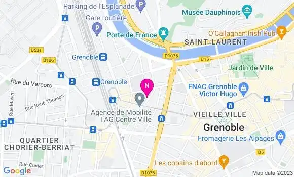 Localisation Mtre Delatte Sophie
