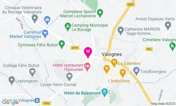 Localisation Mtre Langlois Fabien