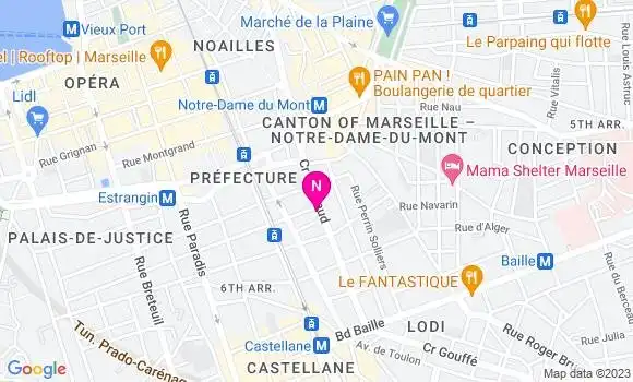 Localisation Mtre Goubard Fabrice