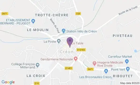 Localisation Mtre Beylot Patrick