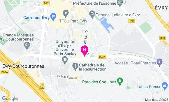 Localisation Mtre Jestin Frédéric