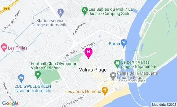 Localisation Mtre Falguera Marie Charlotte