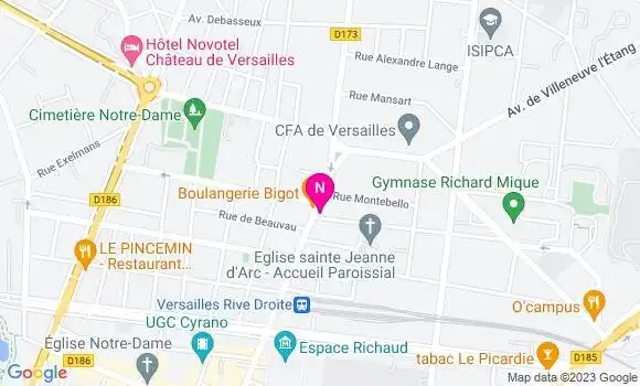 Localisation Mtre Bournique Paul