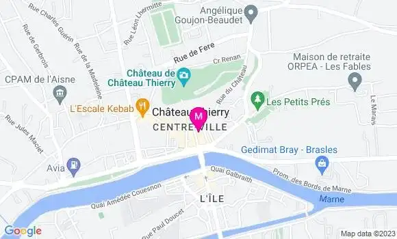 Localisation Mtre Bonnay Aurélie