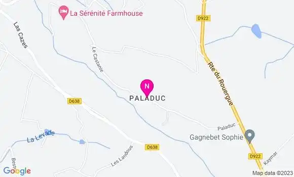 Localisation Mtre Gagnebet Sophie