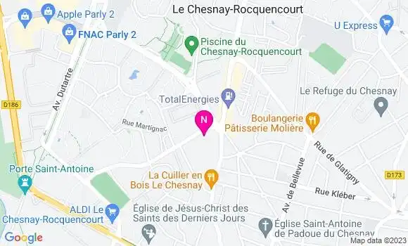 Localisation Mtre Guillaumet Delcoigne Isabelle