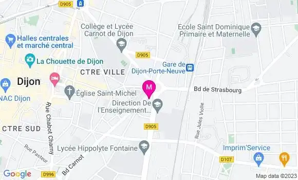 Localisation Mtre Salichon Collot Eloïse