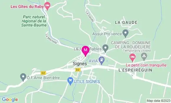Localisation Mtre Deferrari Philippe