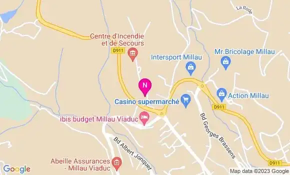 Localisation Mtre Félix Bourdillat Yane