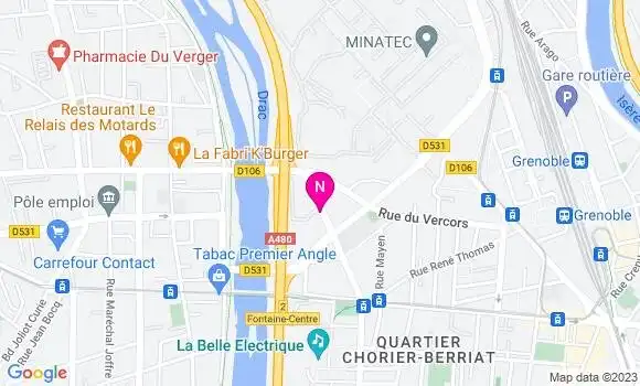Localisation Mtre Durand Benjamin