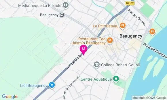 Localisation Mtre Pare Claude