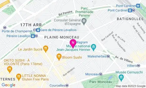 Localisation Mtre Moreau Cotten Yann