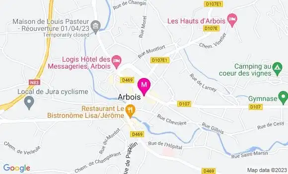 Localisation Mtre Persico Jean Charles