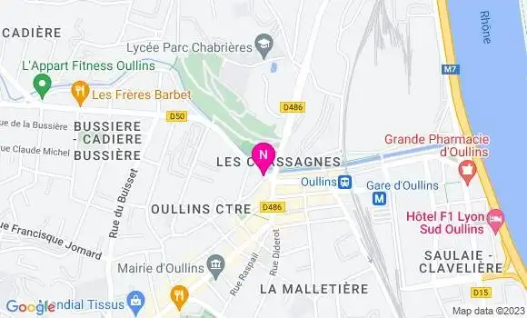 Localisation Mtre Moulin Olivia