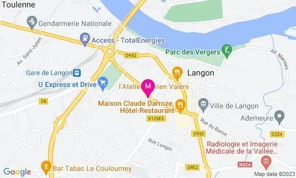 Localisation Mtre Rouliere Sandrine