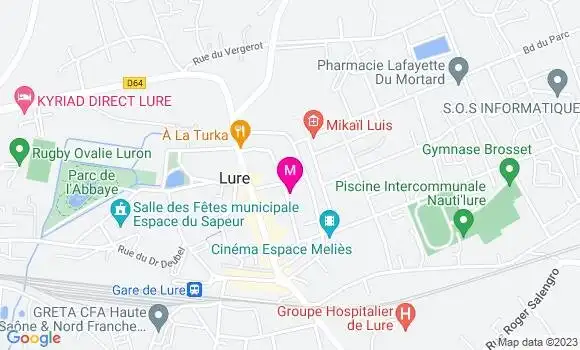 Localisation Mtre Tournier Emilie