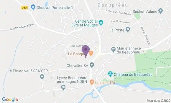 Localisation Mtre Le Cam Alan