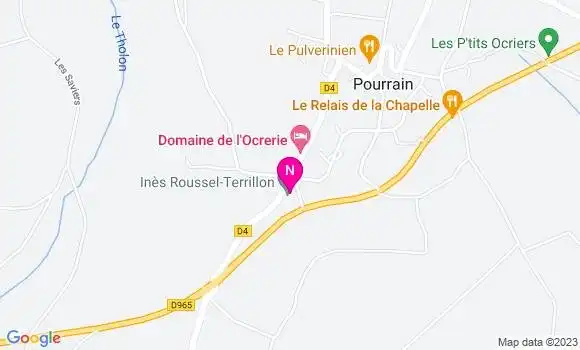 Localisation Mtre Roussel Terrillon Inès