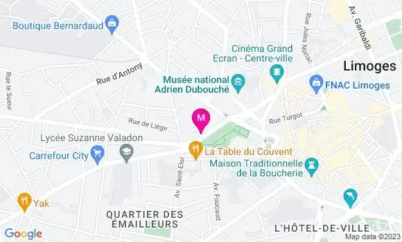 Localisation Mtre Loriot Cheyron Caroline