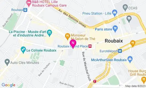 Localisation Mtre Gibson Faustine