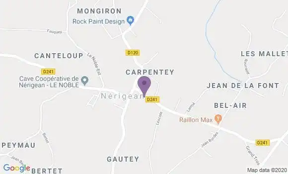 Localisation Mtre Chassaigne Jean Philippe