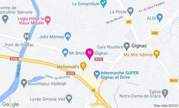 Localisation Mtre Giraud Jacques Edouard