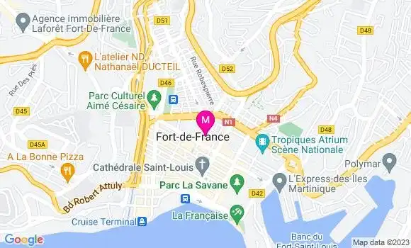 Localisation Mtre Constantin Monique
