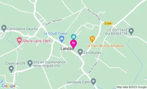 Localisation Mtre Mercier Legrain Aurélie