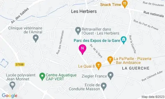Localisation Mtre De Blandere Delphine