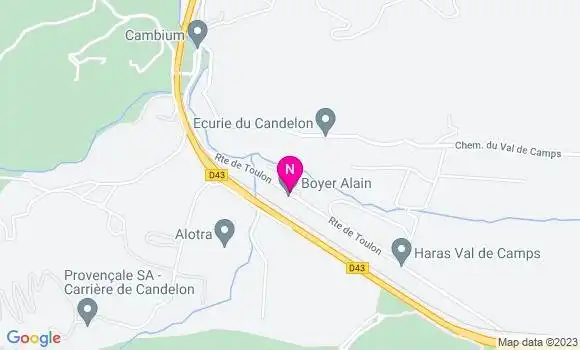 Localisation Mtre Piq Carine