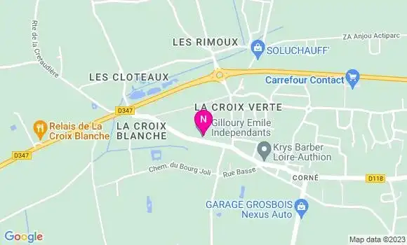Localisation Mtre Gilloury Emile