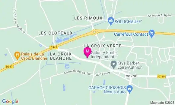 Localisation Mtre Gilloury François