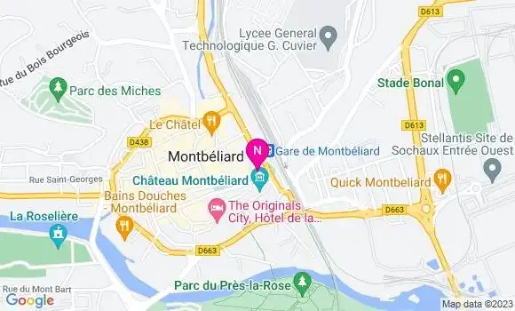 Localisation Mtre Adam Pfeiffer Laurence