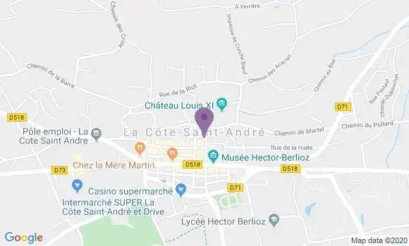Localisation Mtre Ginier Gillet Laurent