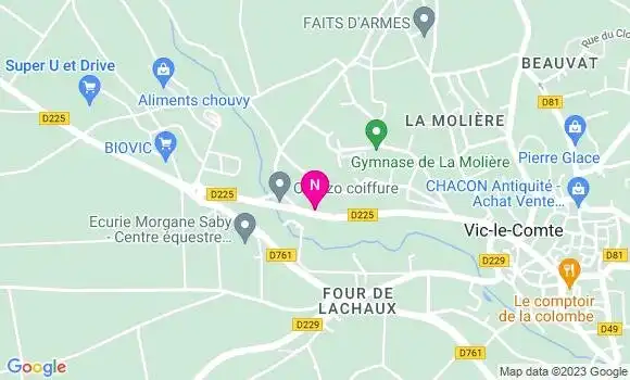 Localisation Mtre Lesturgeon Blanchard Soazic