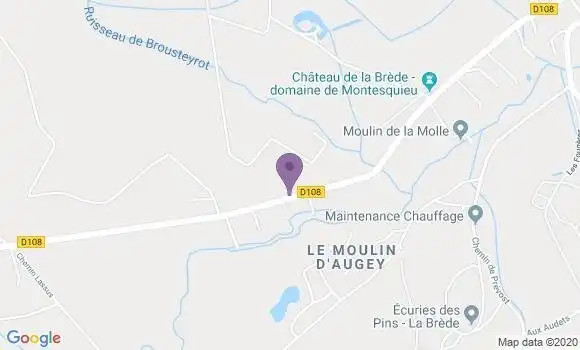 Localisation Mtre Despujols Bruno
