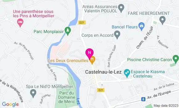 Localisation Mtre Lonjon Christian