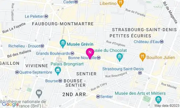 Localisation Mtre Huchet De Quenetain Marie Charlotte
