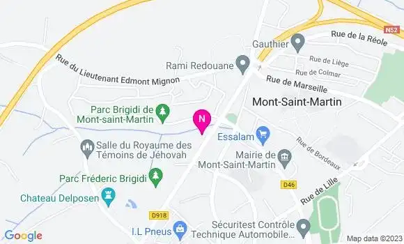 Localisation Mtre Medas Sandra
