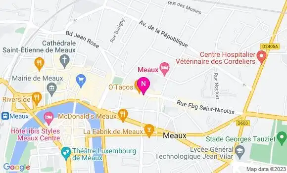 Localisation Mtre Lebon Vivien