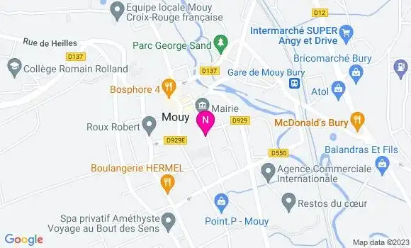 Localisation Mtre Rabus Elodie