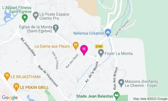 Localisation Mtre Coudret Sylvain