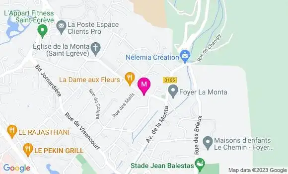 Localisation Mtre Deschamps Olivia