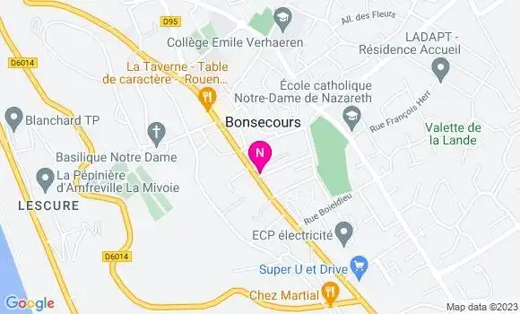 Localisation Mtre Collin Elise