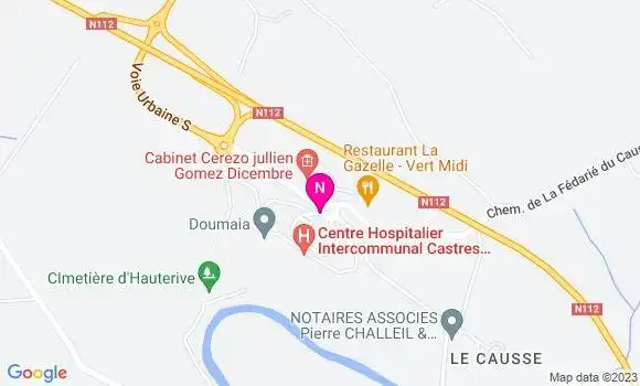 Localisation Mtre Challeil Pierre